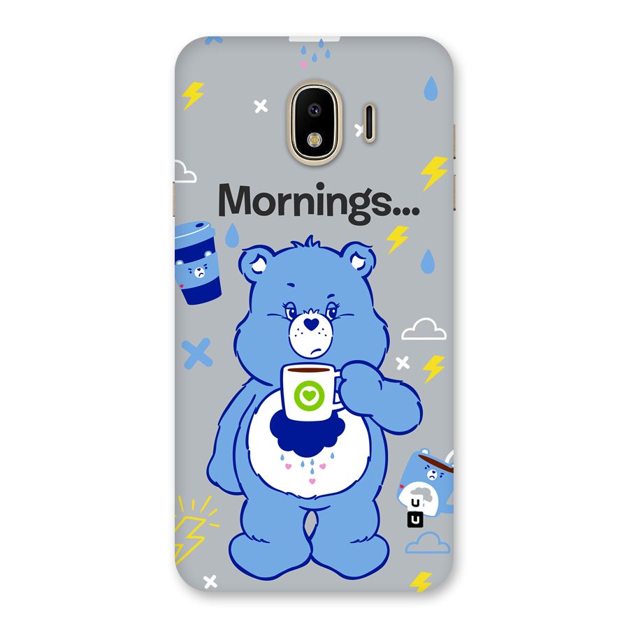 Morning Bear Back Case for Galaxy J4