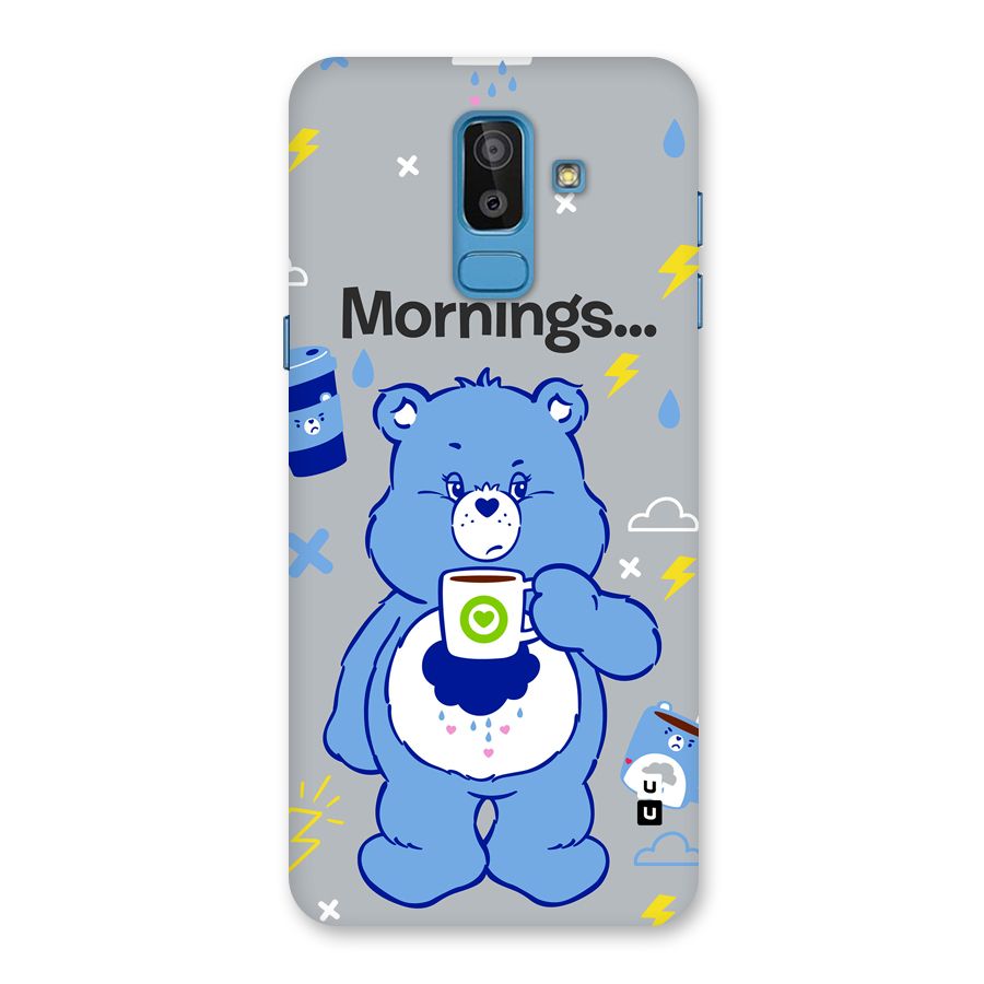 Morning Bear Back Case for Galaxy J8