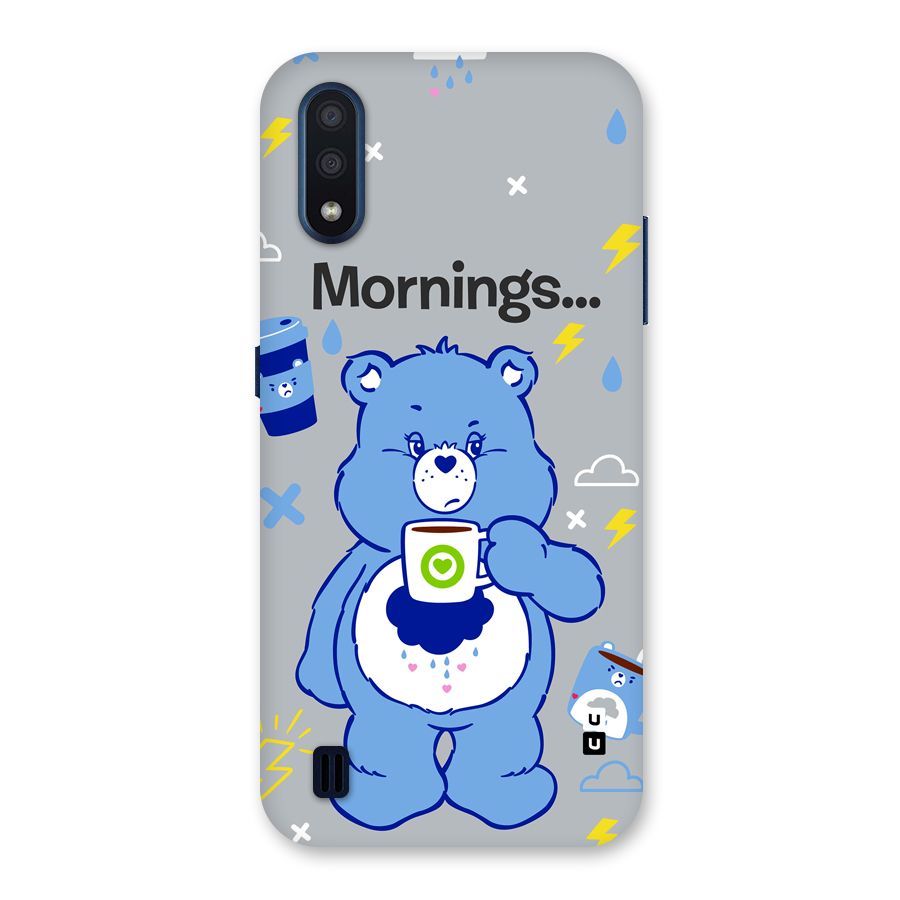Morning Bear Back Case for Galaxy M01