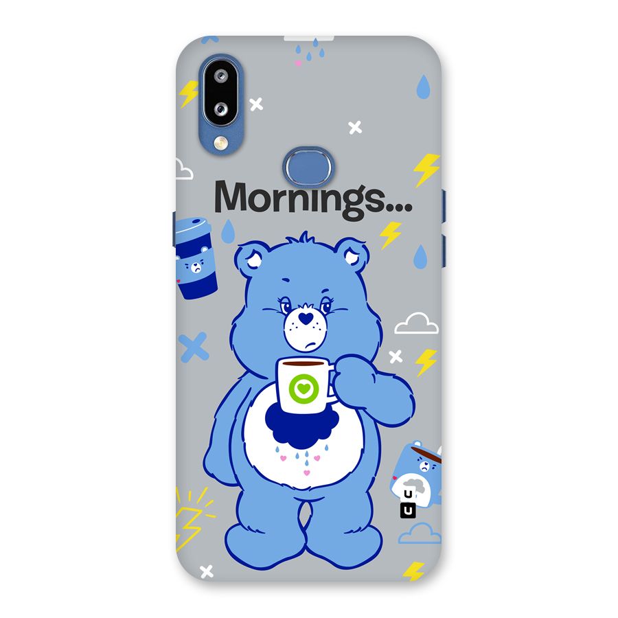 Morning Bear Back Case for Galaxy M01s