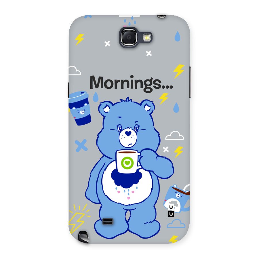 Morning Bear Back Case for Galaxy Note 2
