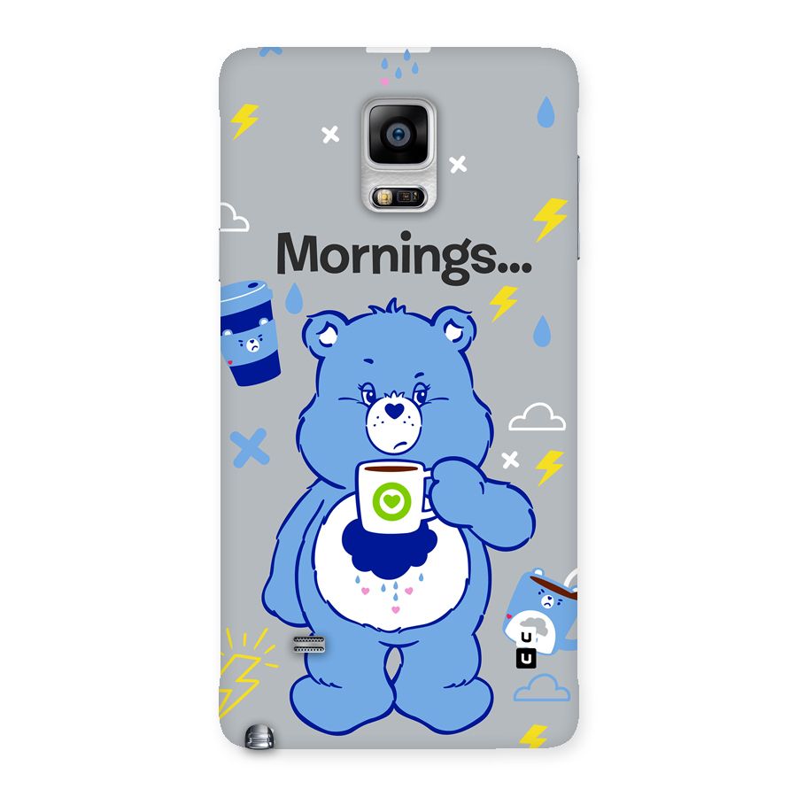 Morning Bear Back Case for Galaxy Note 4