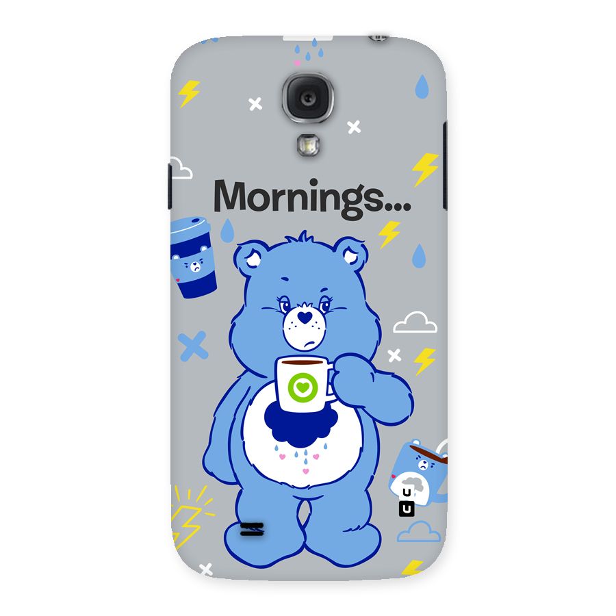 Morning Bear Back Case for Galaxy S4