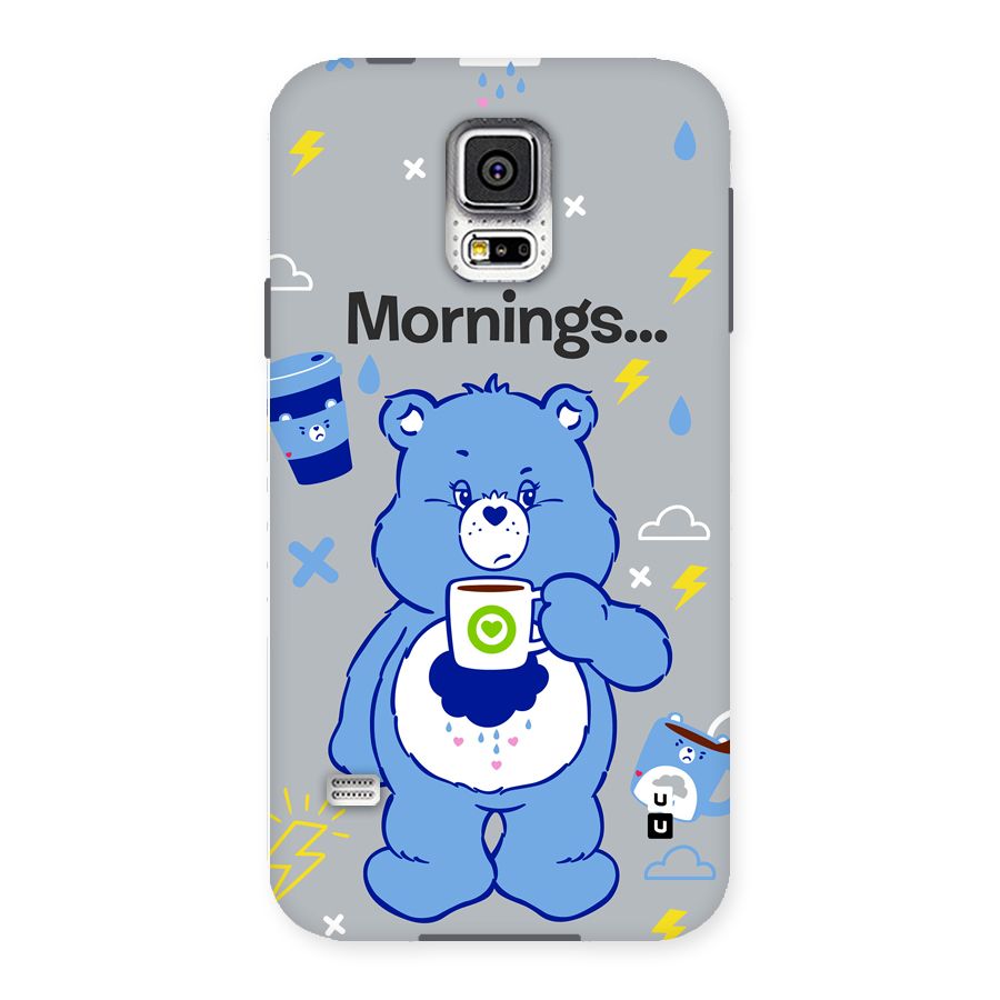 Morning Bear Back Case for Galaxy S5