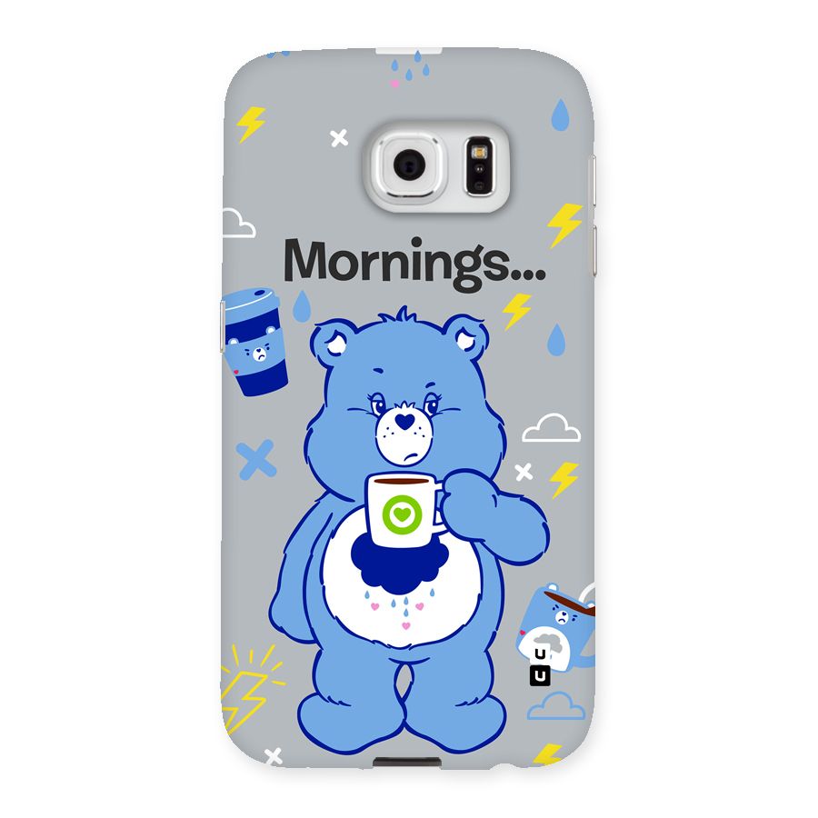 Morning Bear Back Case for Galaxy S6