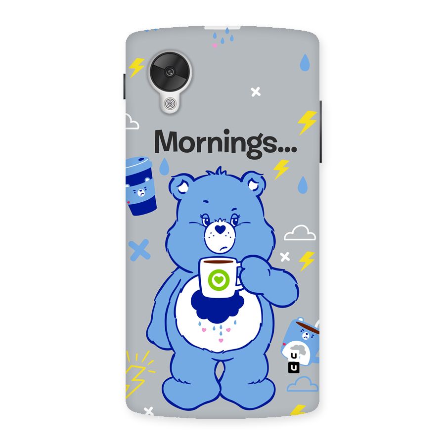 Morning Bear Back Case for Google Nexus 5