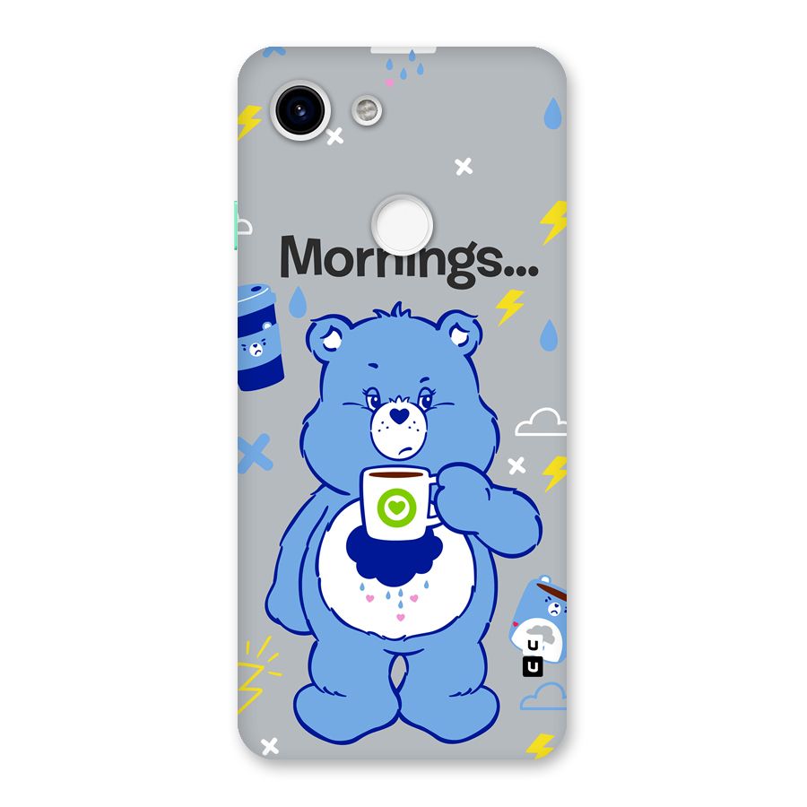 Morning Bear Back Case for Google Pixel 3
