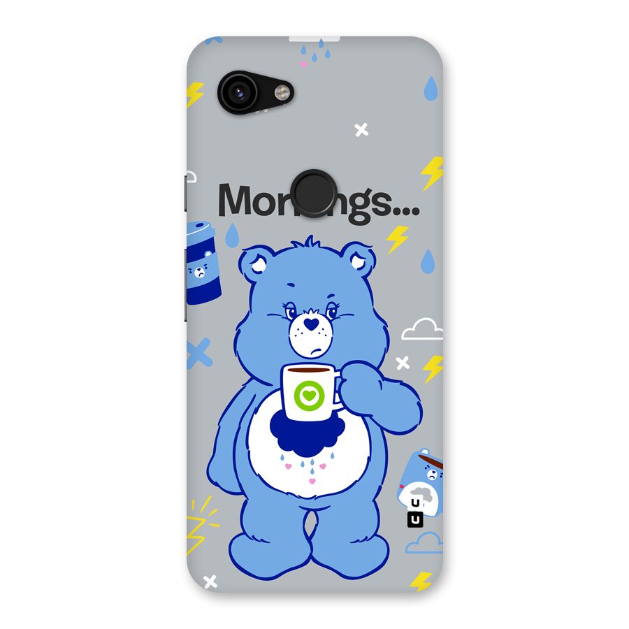 Morning Bear Back Case for Google Pixel 3a