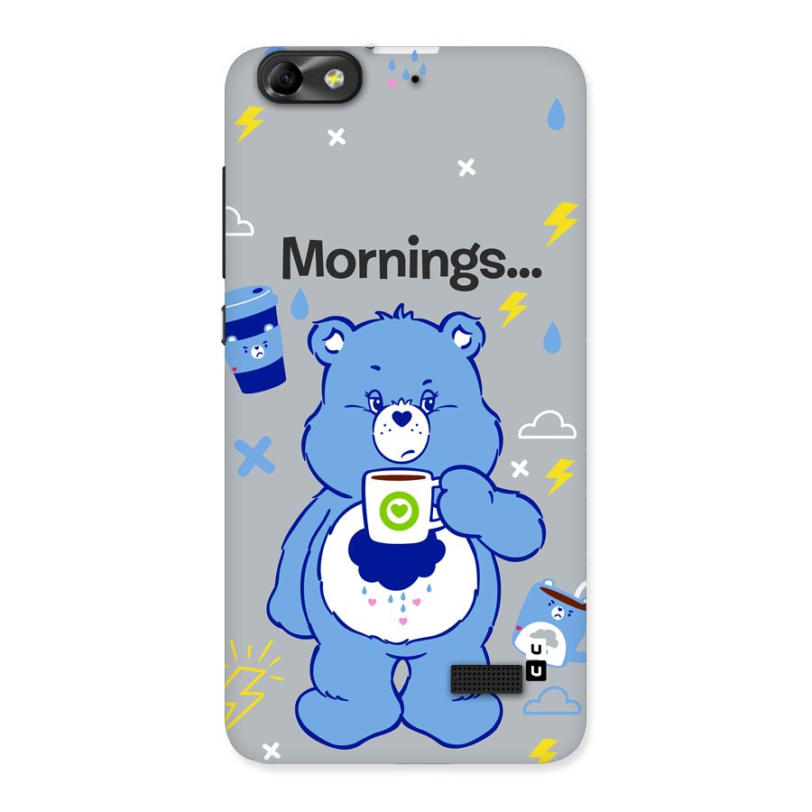 Morning Bear Back Case for Honor 4C