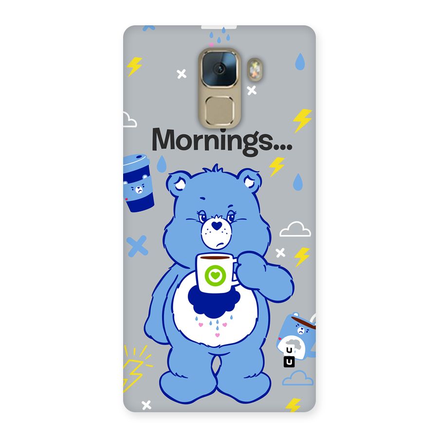Morning Bear Back Case for Honor 7