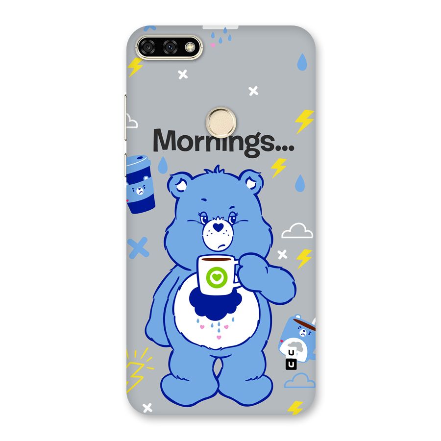 Morning Bear Back Case for Honor 7A