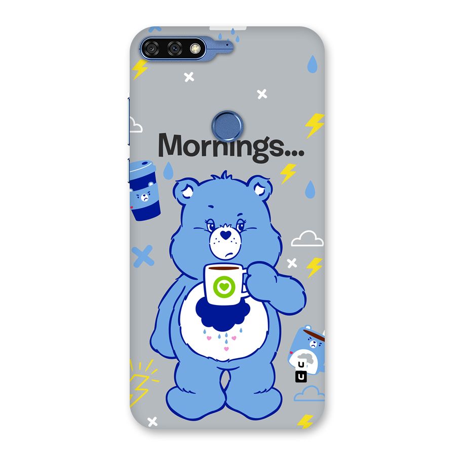 Morning Bear Back Case for Honor 7C