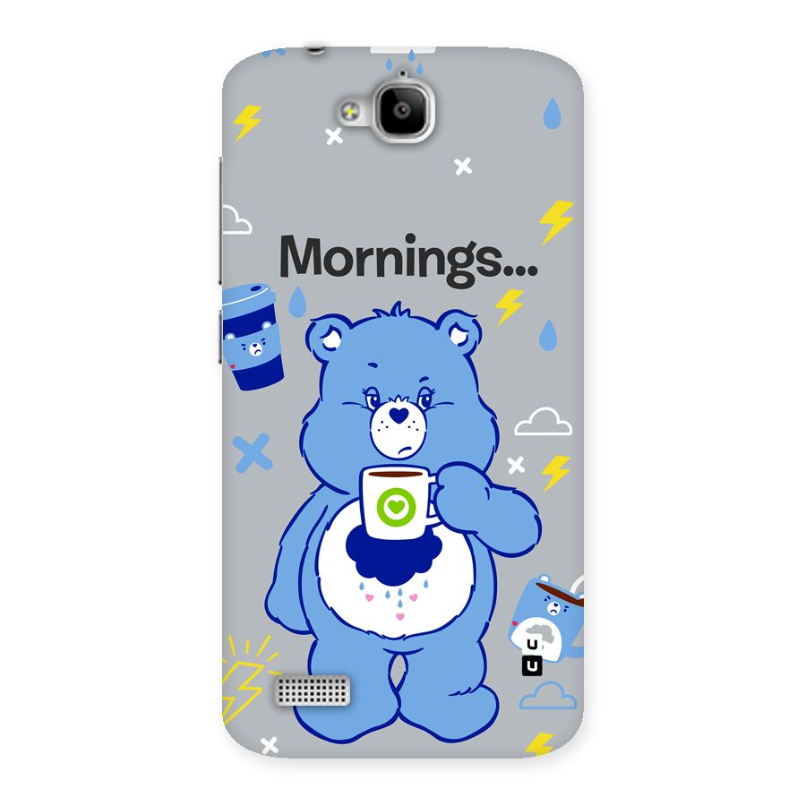 Morning Bear Back Case for Honor Holly