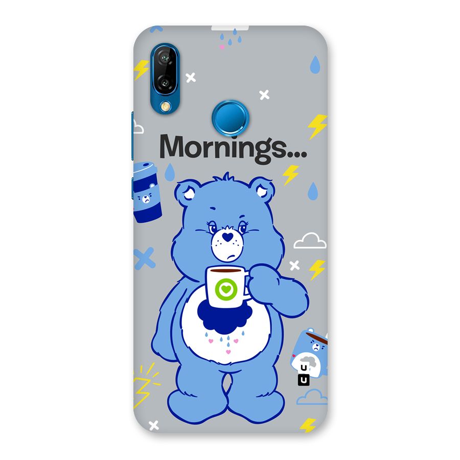 Morning Bear Back Case for Huawei P20 Lite