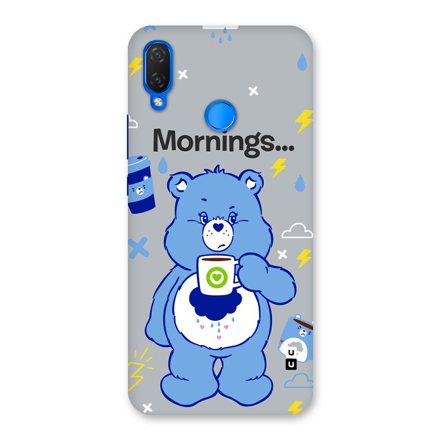 Morning Bear Back Case for Huawei P Smart Plus