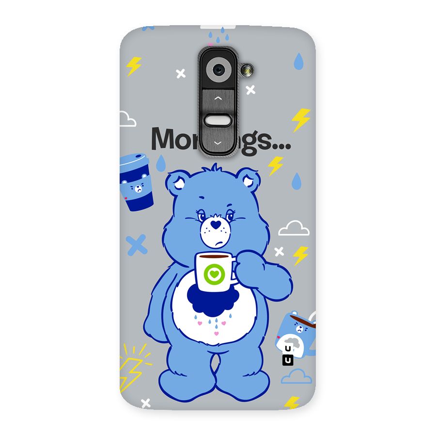 Morning Bear Back Case for LG G2