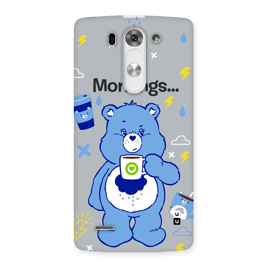 Morning Bear Back Case for LG G3 Beat