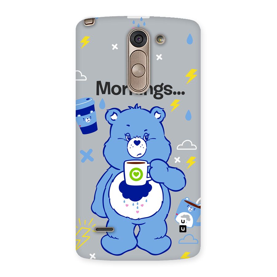 Morning Bear Back Case for LG G3 Stylus