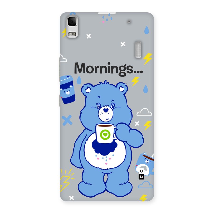 Morning Bear Back Case for Lenovo A7000
