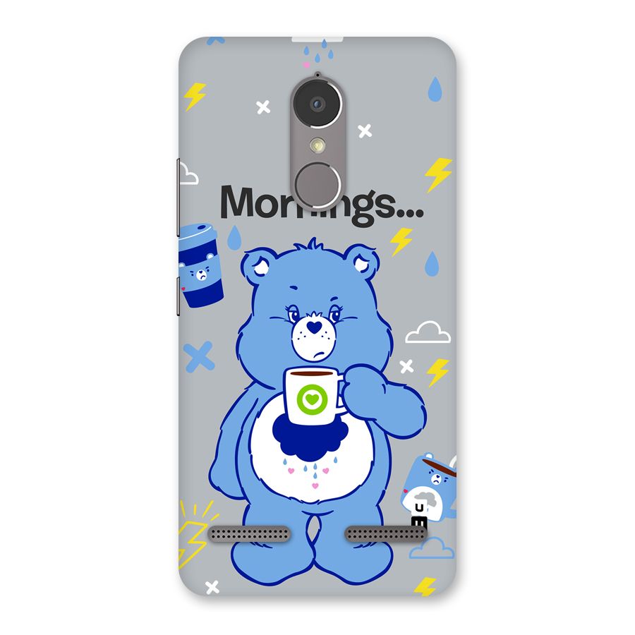 Morning Bear Back Case for Lenovo K6 Power