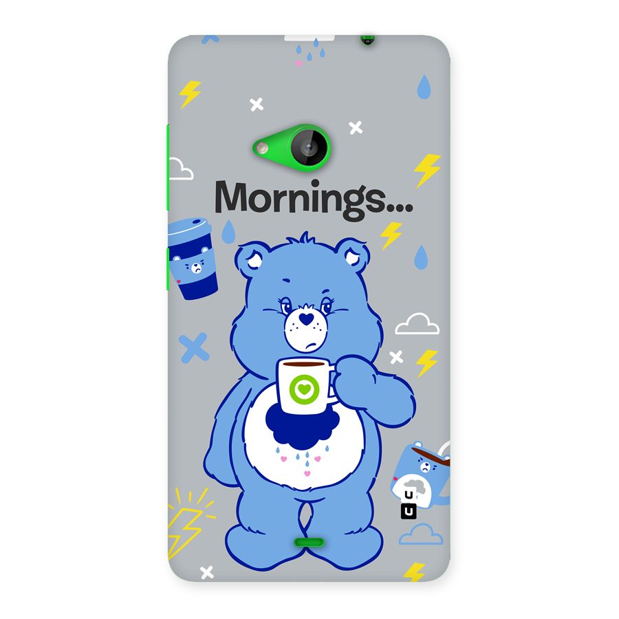 Morning Bear Back Case for Lumia 535