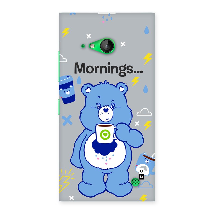 Morning Bear Back Case for Lumia 730