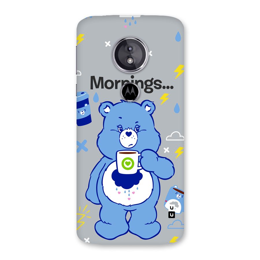 Morning Bear Back Case for Moto E5