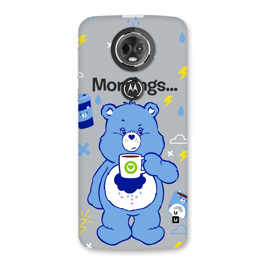 Morning Bear Back Case for Moto E5 Plus