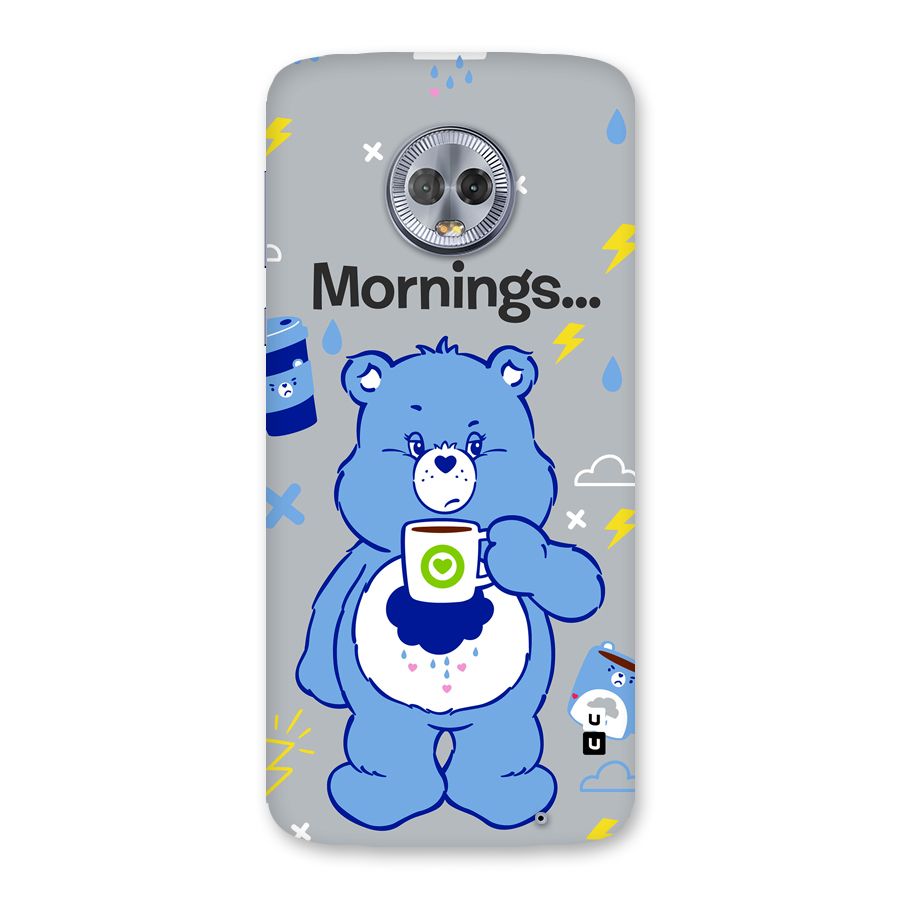 Morning Bear Back Case for Moto G6 Plus