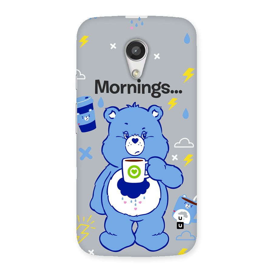 Morning Bear Back Case for Moto G 2nd Gen