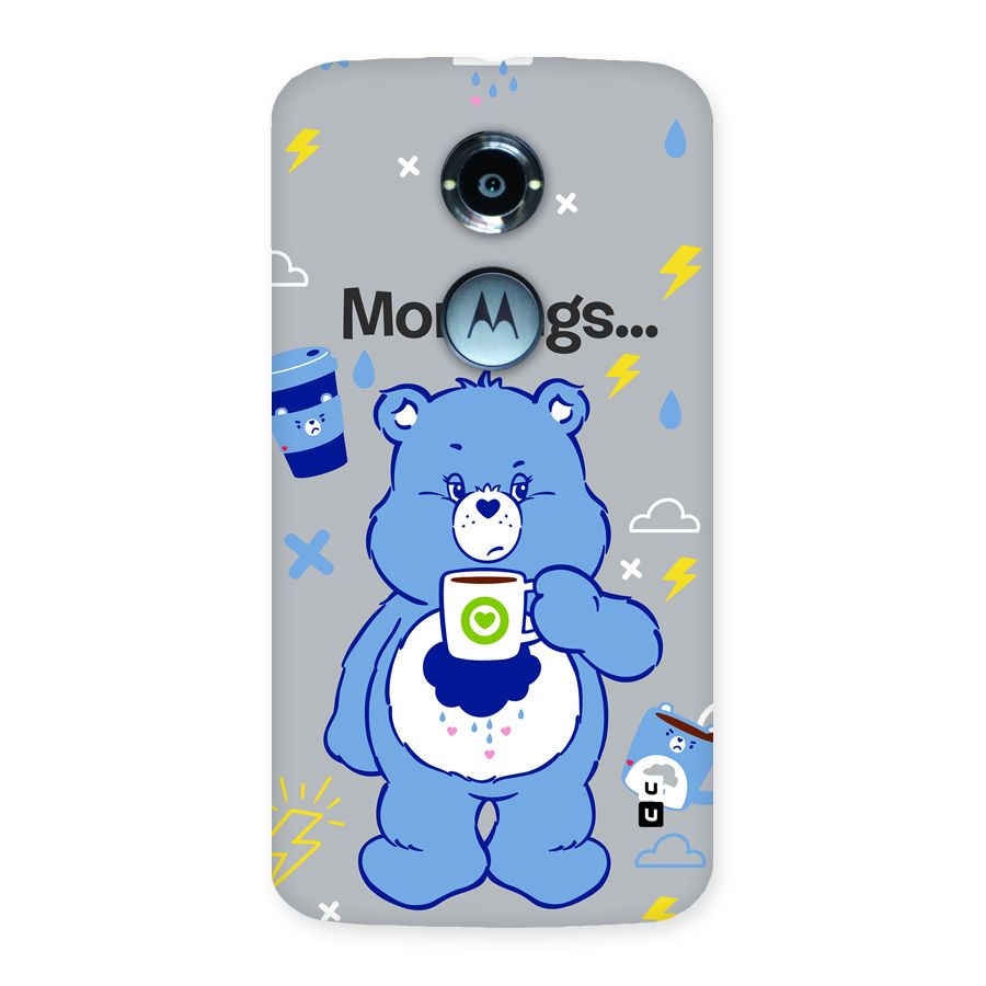 Morning Bear Back Case for Moto X2