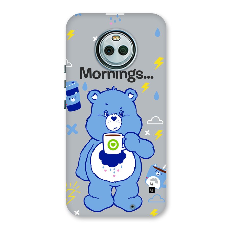 Morning Bear Back Case for Moto X4