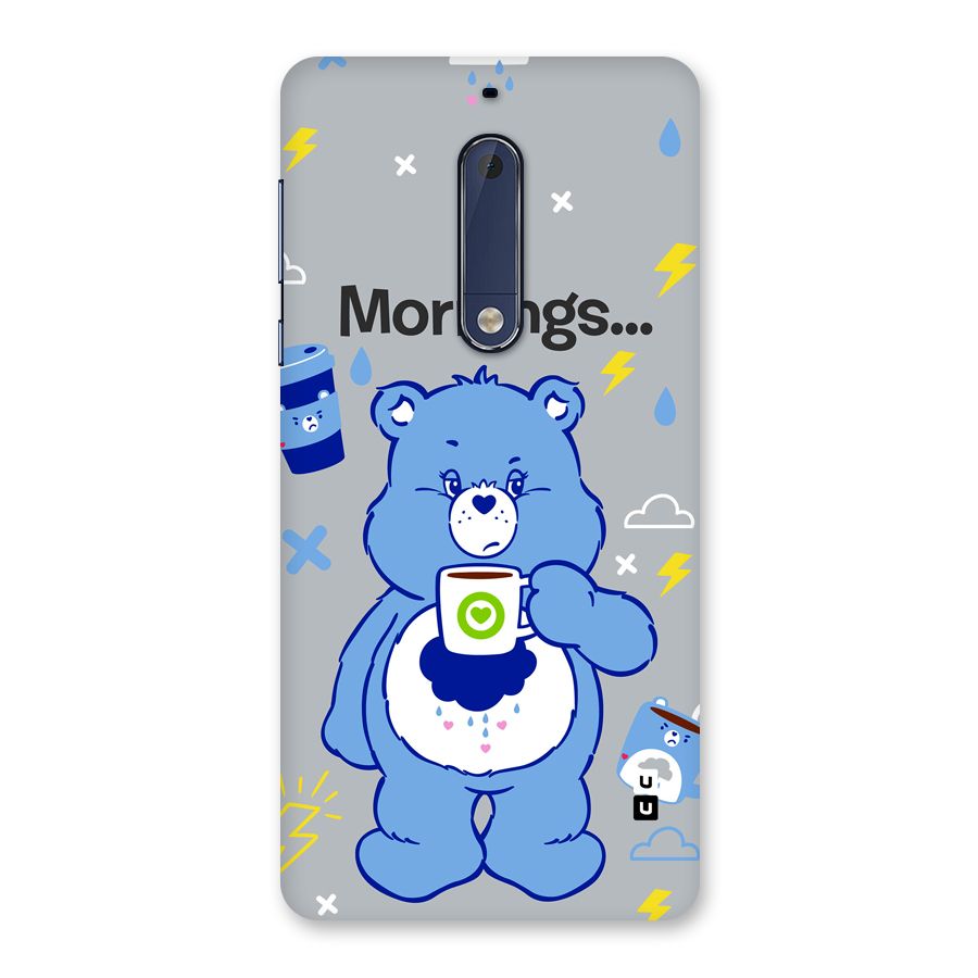 Morning Bear Back Case for Nokia 5