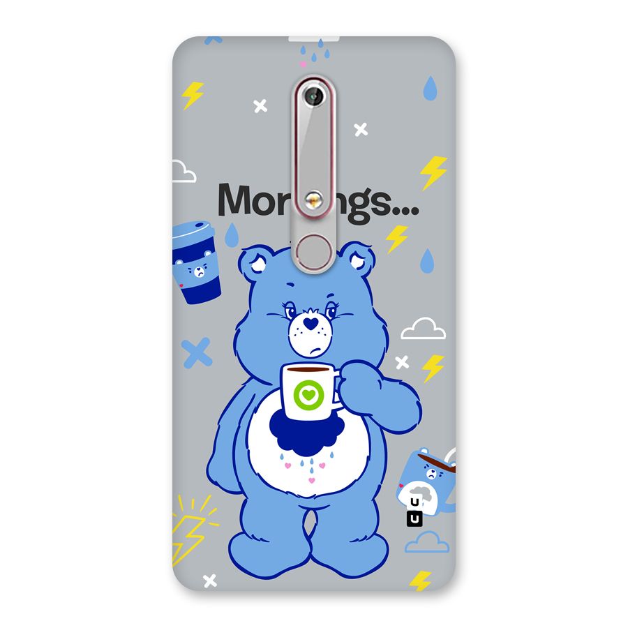 Morning Bear Back Case for Nokia 6.1