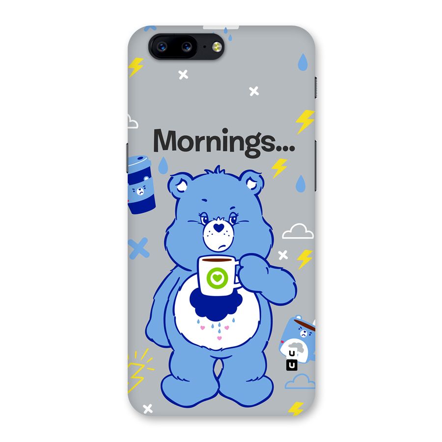 Morning Bear Back Case for OnePlus 5