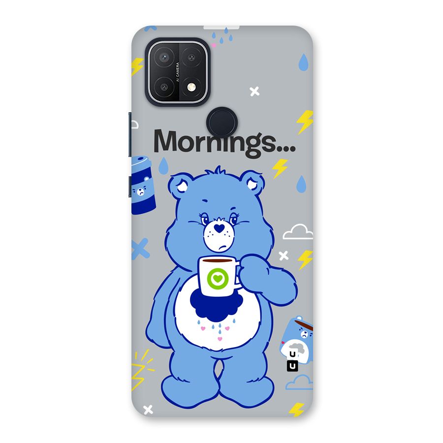 Morning Bear Back Case for Oppo A15