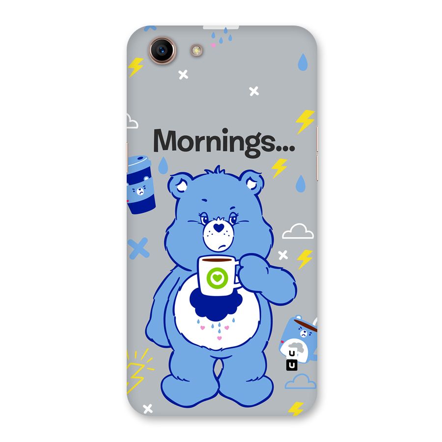 Morning Bear Back Case for Oppo A83 (2018)