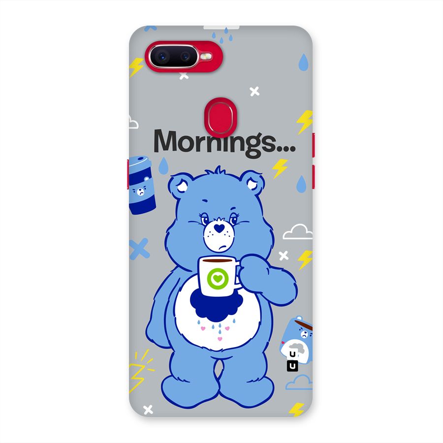Morning Bear Back Case for Oppo F9 Pro