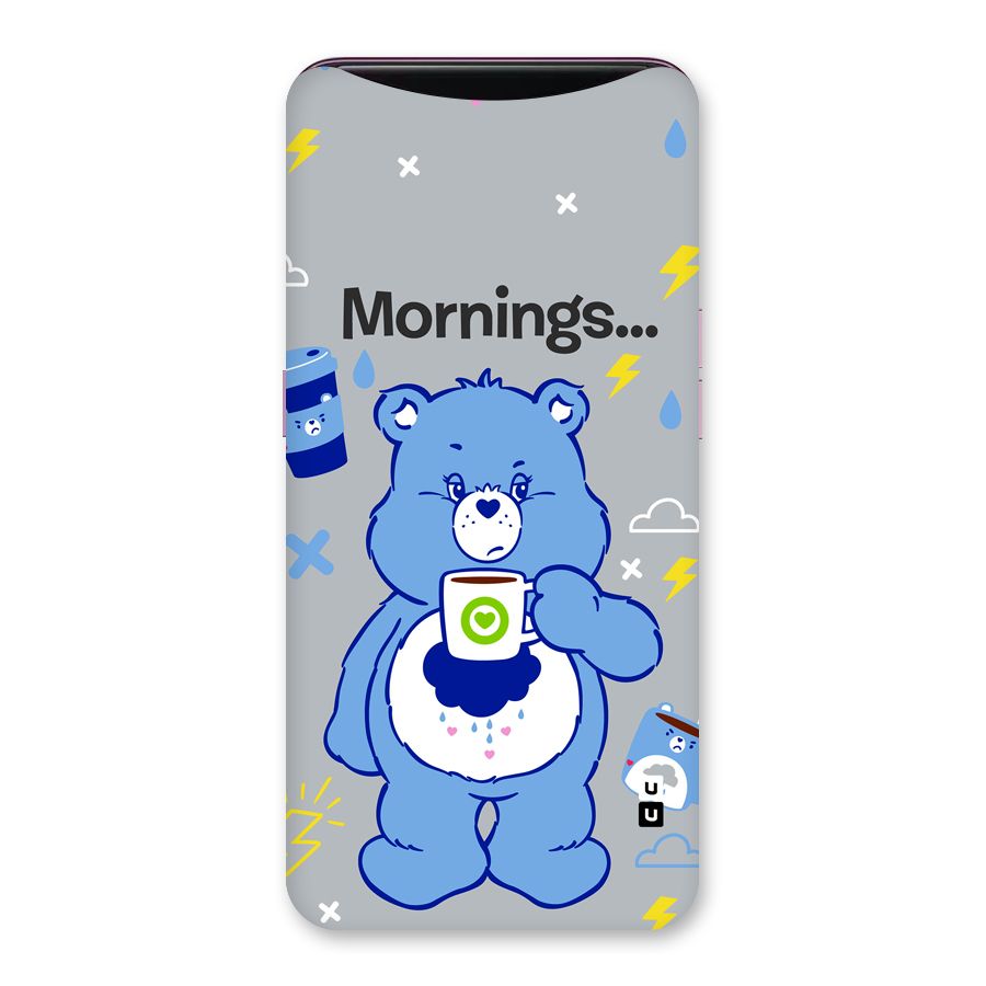 Morning Bear Back Case for Oppo Find X