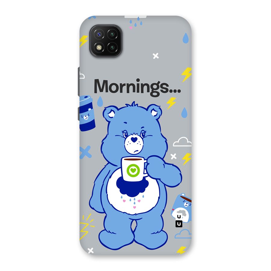 Morning Bear Back Case for Poco C3