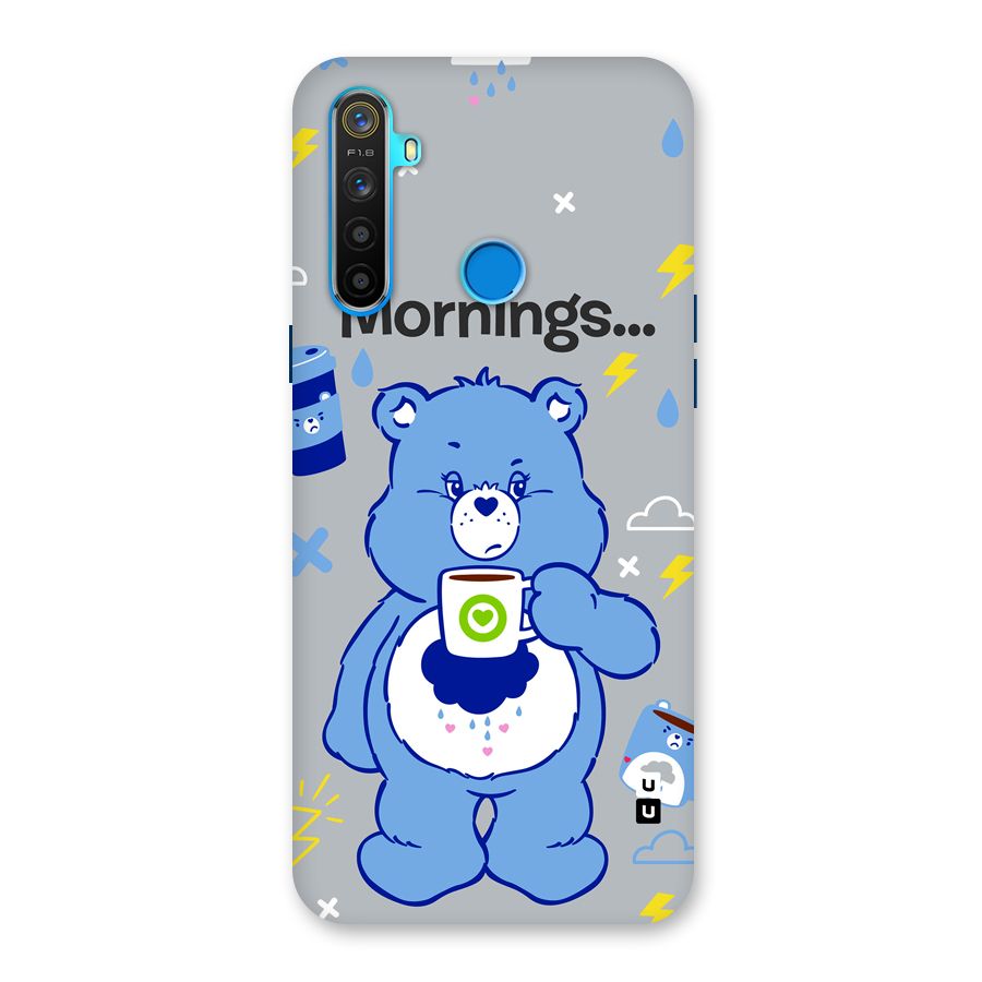 Morning Bear Back Case for Realme 5