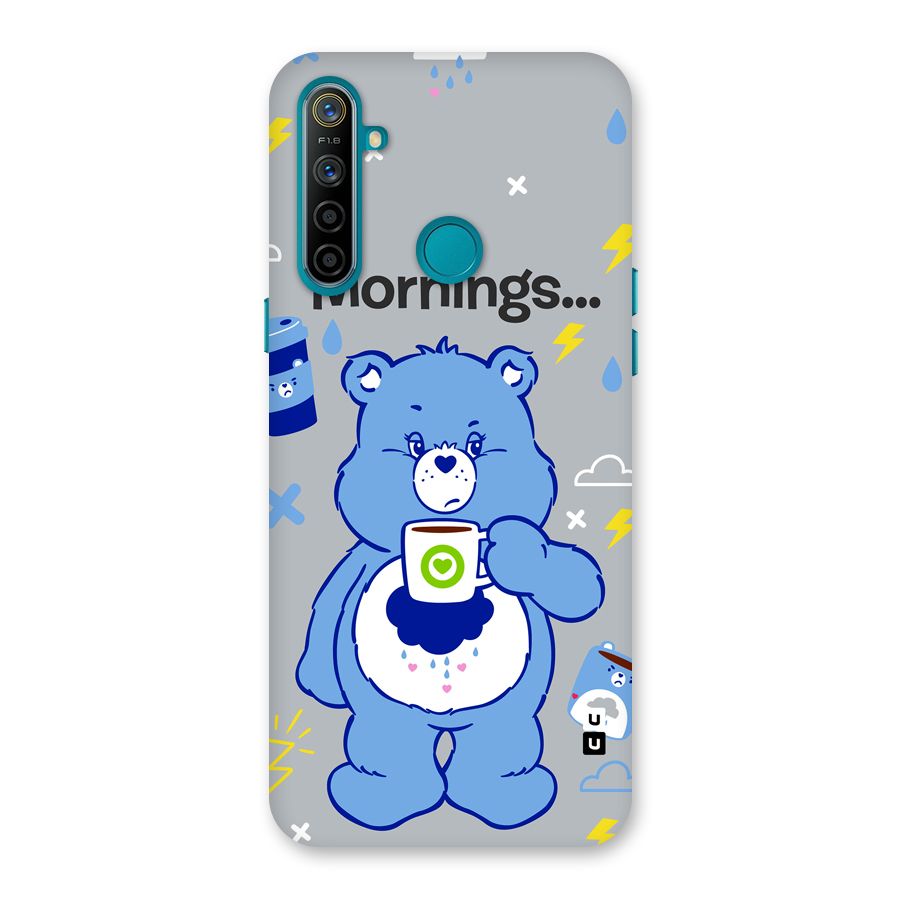 Morning Bear Back Case for Realme 5i