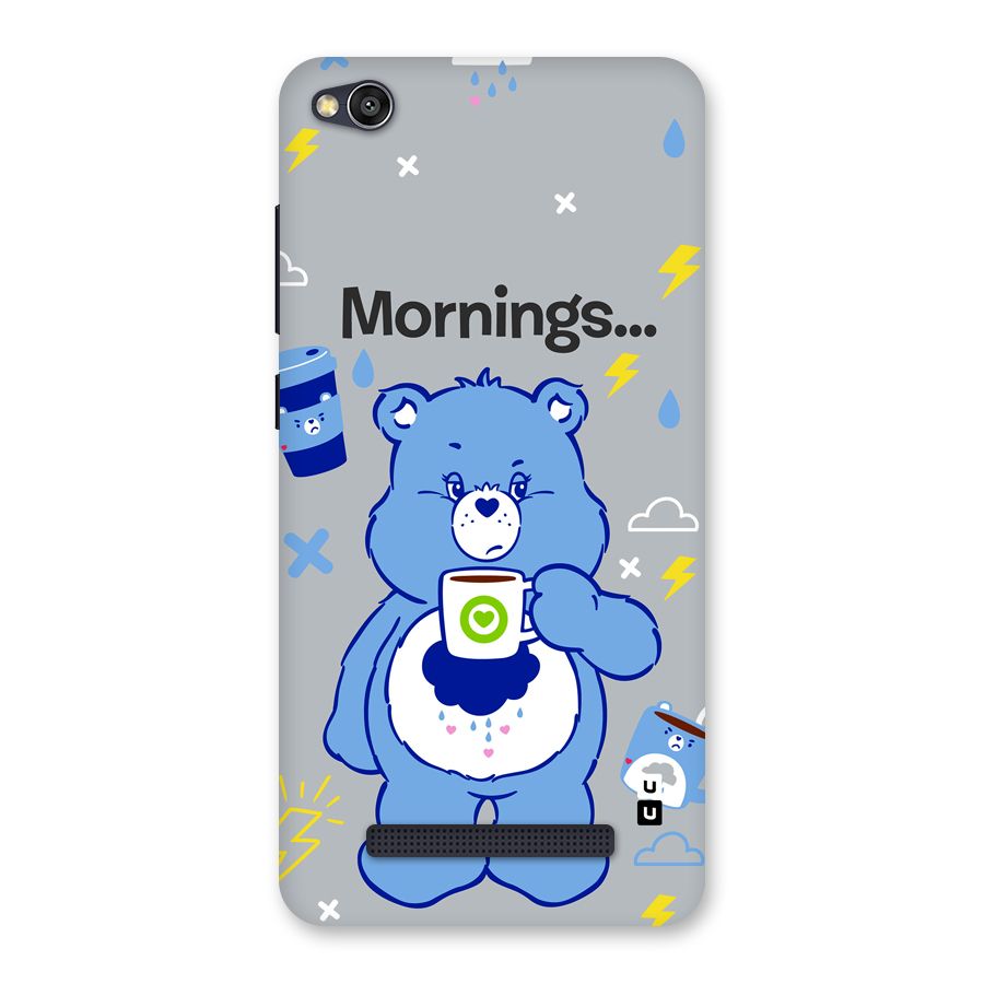 Morning Bear Back Case for Redmi 4A