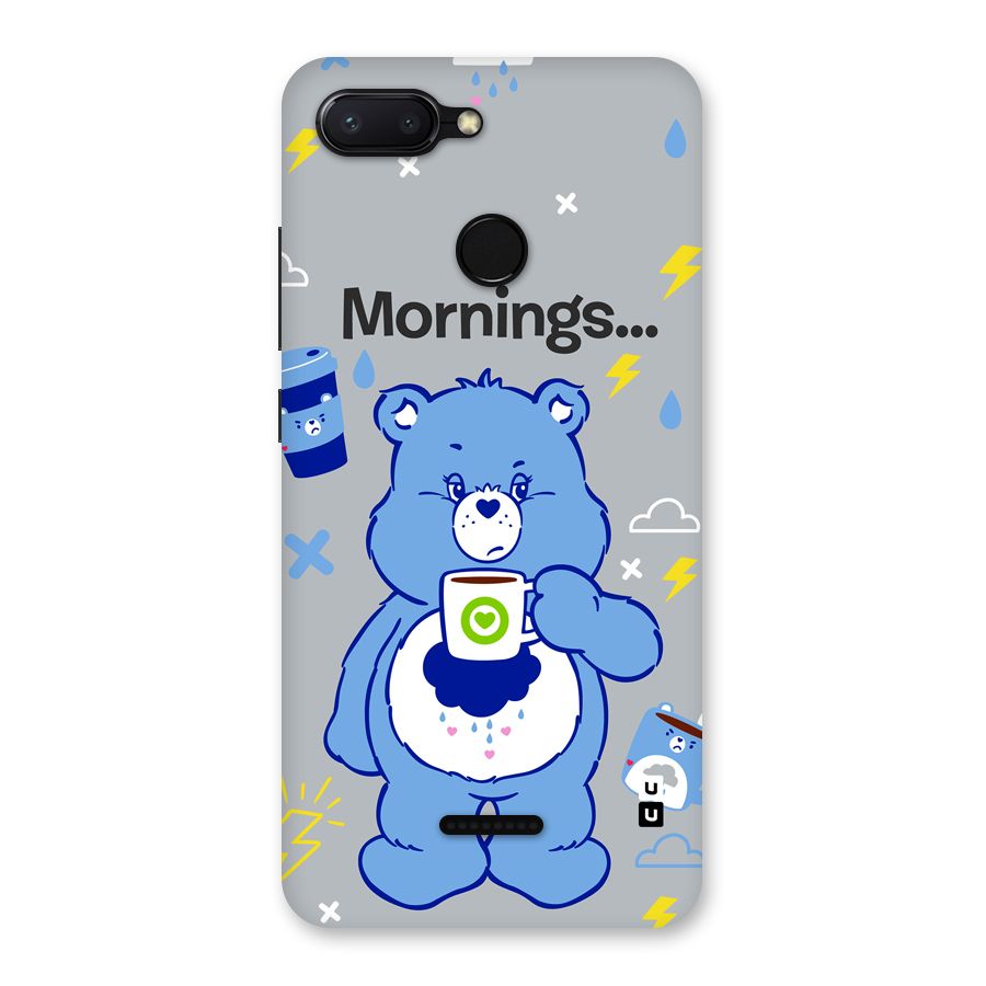 Morning Bear Back Case for Redmi 6