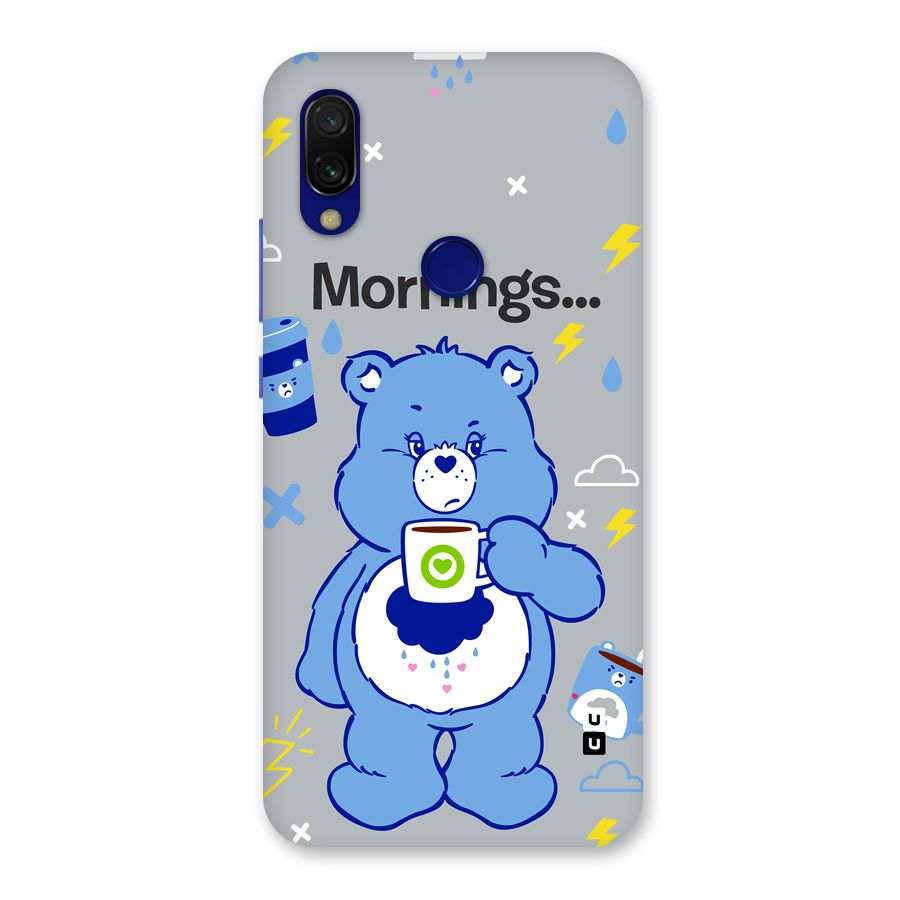 Morning Bear Back Case for Redmi 7