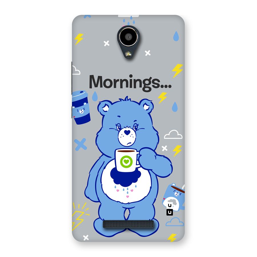 Morning Bear Back Case for Redmi Note 2