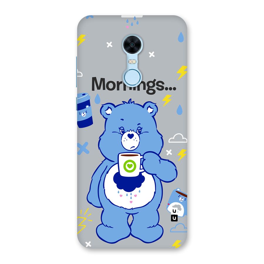 Morning Bear Back Case for Redmi Note 5