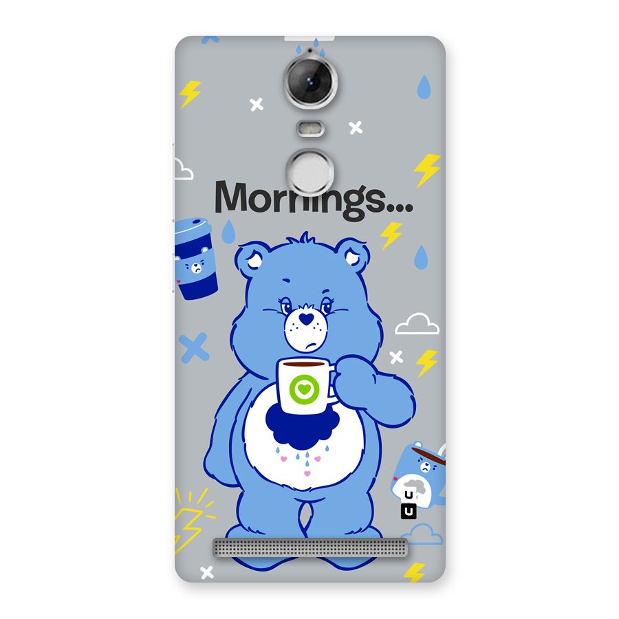 Morning Bear Back Case for Vibe K5 Note