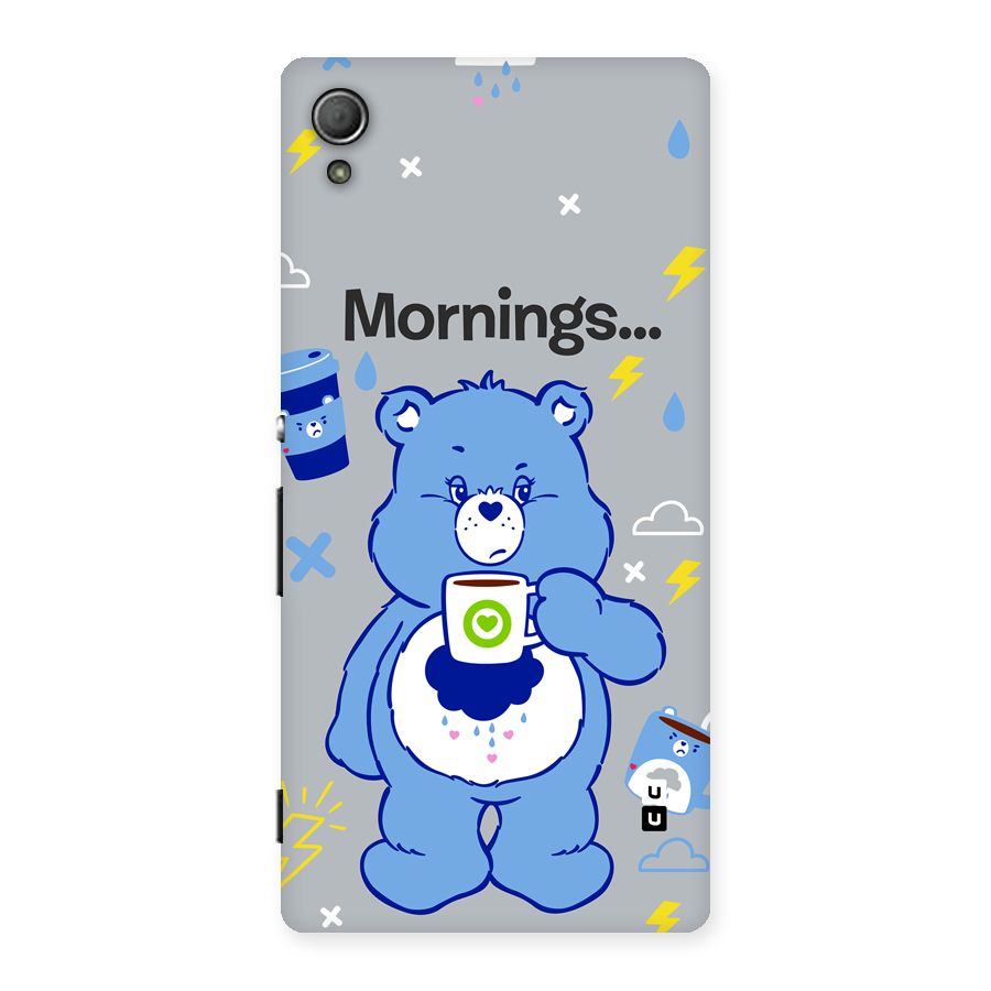 Morning Bear Back Case for Xperia Z3 Plus