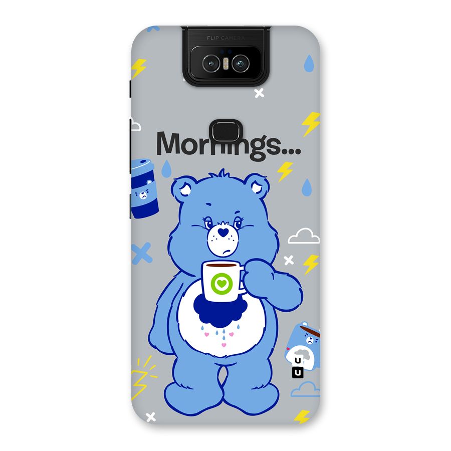 Morning Bear Back Case for Zenfone 6z